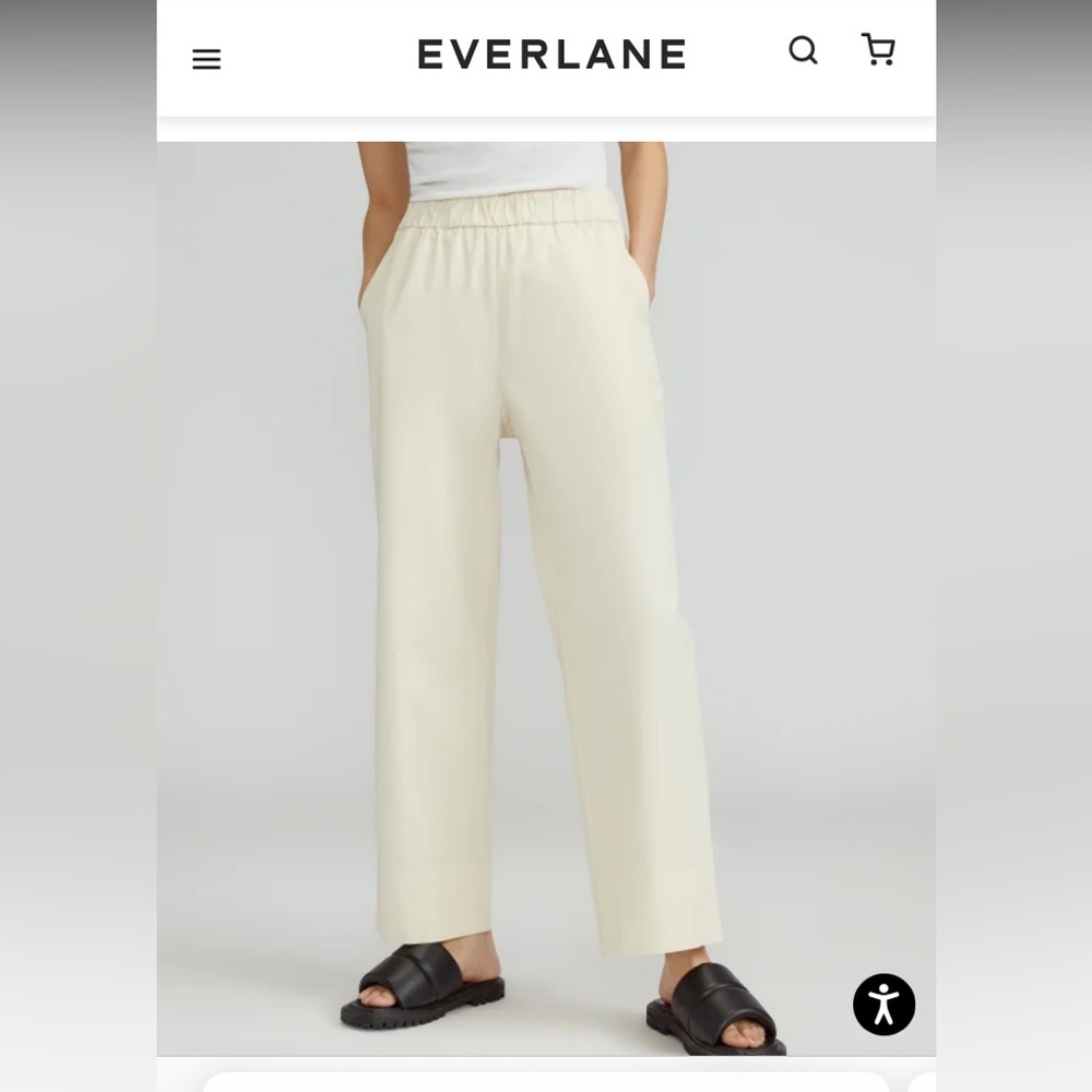 Everlane Easy Pant Canvas S